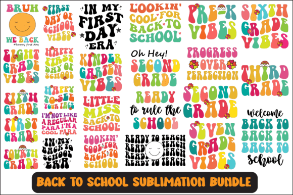 Back to School SVG PNG Design Bundle: Graphics for Crafts & Content