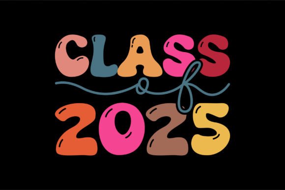 Class of 2025 Back to School Graphics for T-Shirt Designs