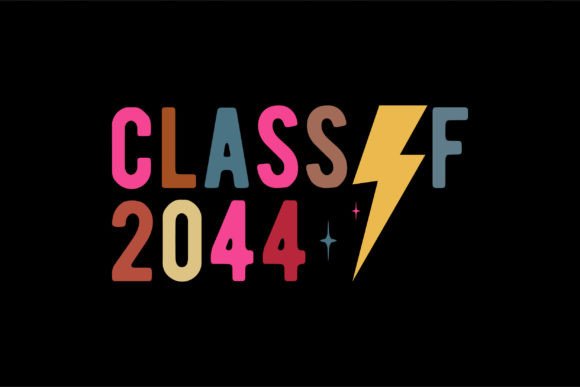 Class of 2044: Happy Back to School SVG Graphics