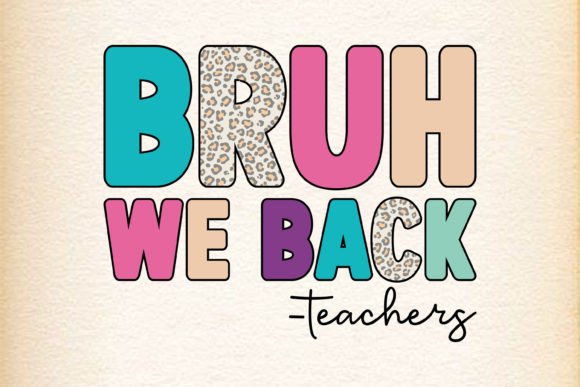 Teacher Back to School Retro Graphics for T-Shirt Designs