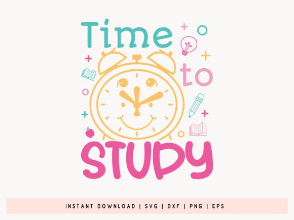 Time to Study SVG: Back to School Graphics for Crafts & Content